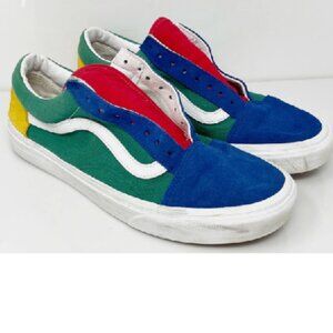 EUC VANS OFF THE WALL vibrant multicolor sneaker (9W - 7.5M) KICKS